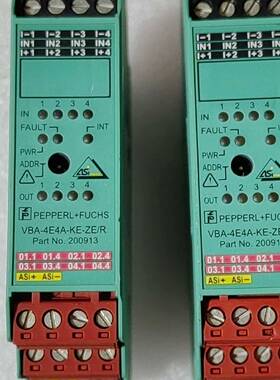 可维修P+F进口安全继电器模块VBA-4E4A-KE-Z