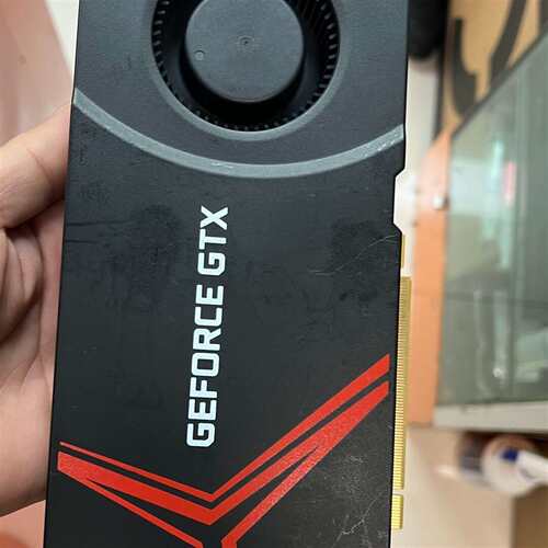 维修gtx1070ti 涡轮显卡，成色一般议价