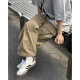 日系休闲长裤 卡其色工装 子 美式 复古高街宽松伐木伞兵裤 裤 2025夏季