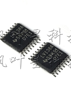 SN74LV138APWR 丝印 LV138A 解码器/多路分解器 TSSOP16 全新原装