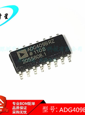 ADG409B ADG409BR ADG409BRZ 接口-模拟开关 SOP-16 全新原装正品