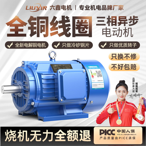 【二级能效】超高节能三相电机