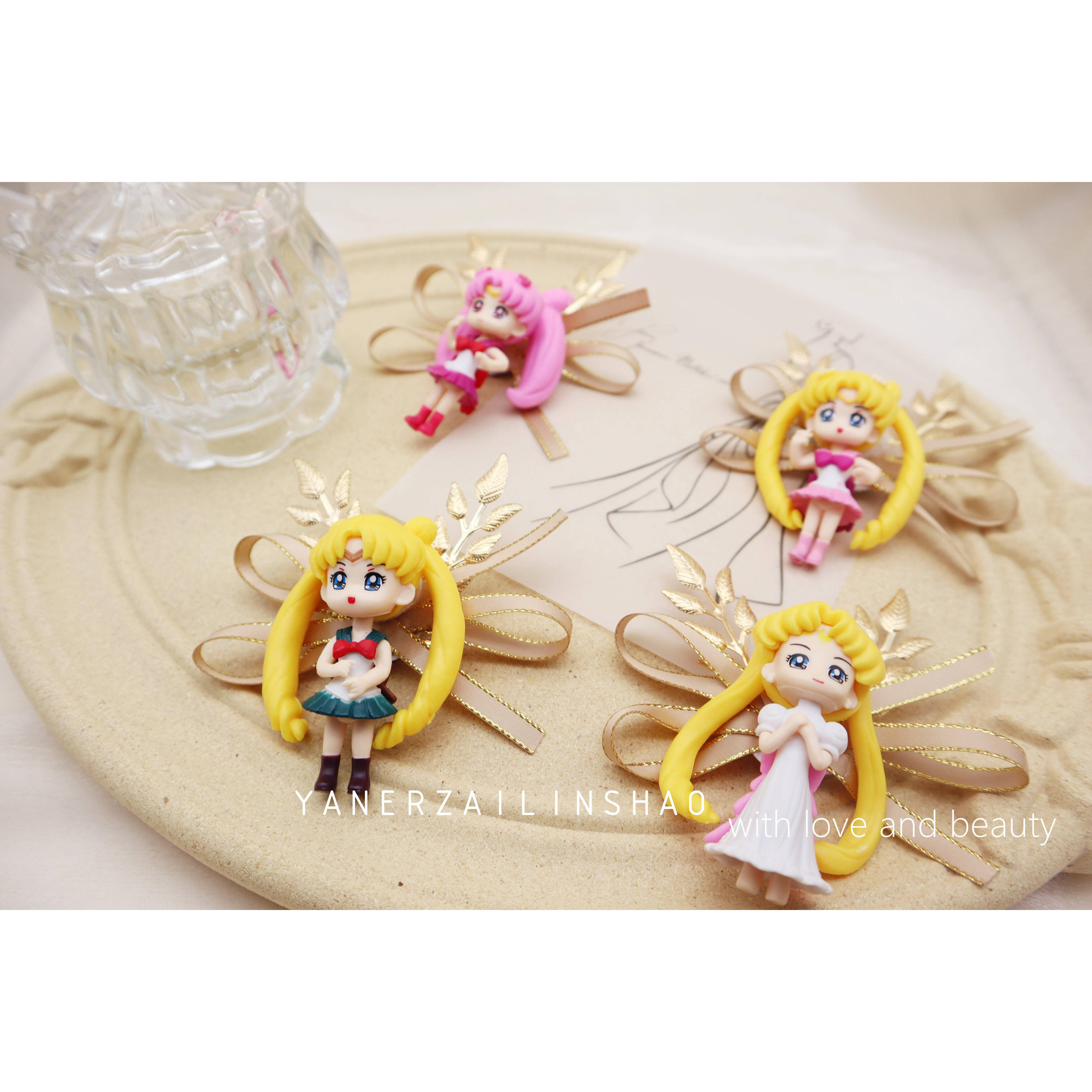 美少女战士动漫胸花手腕花伴手礼