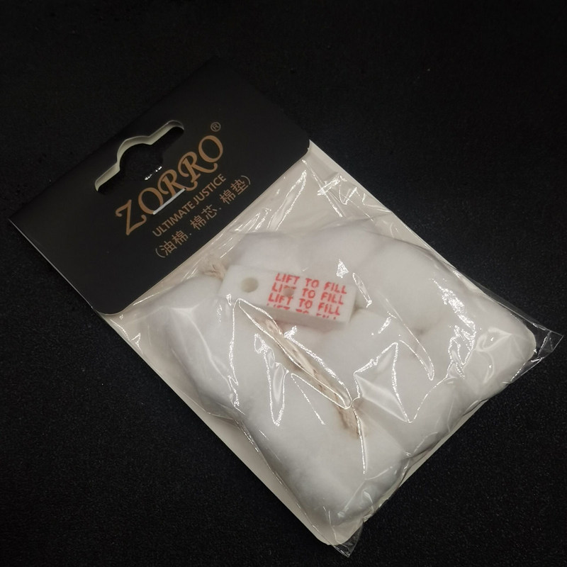 打火机棉花zippo佐罗zorro内胆专用脱脂吸油棉垫煤油火机棉芯配件