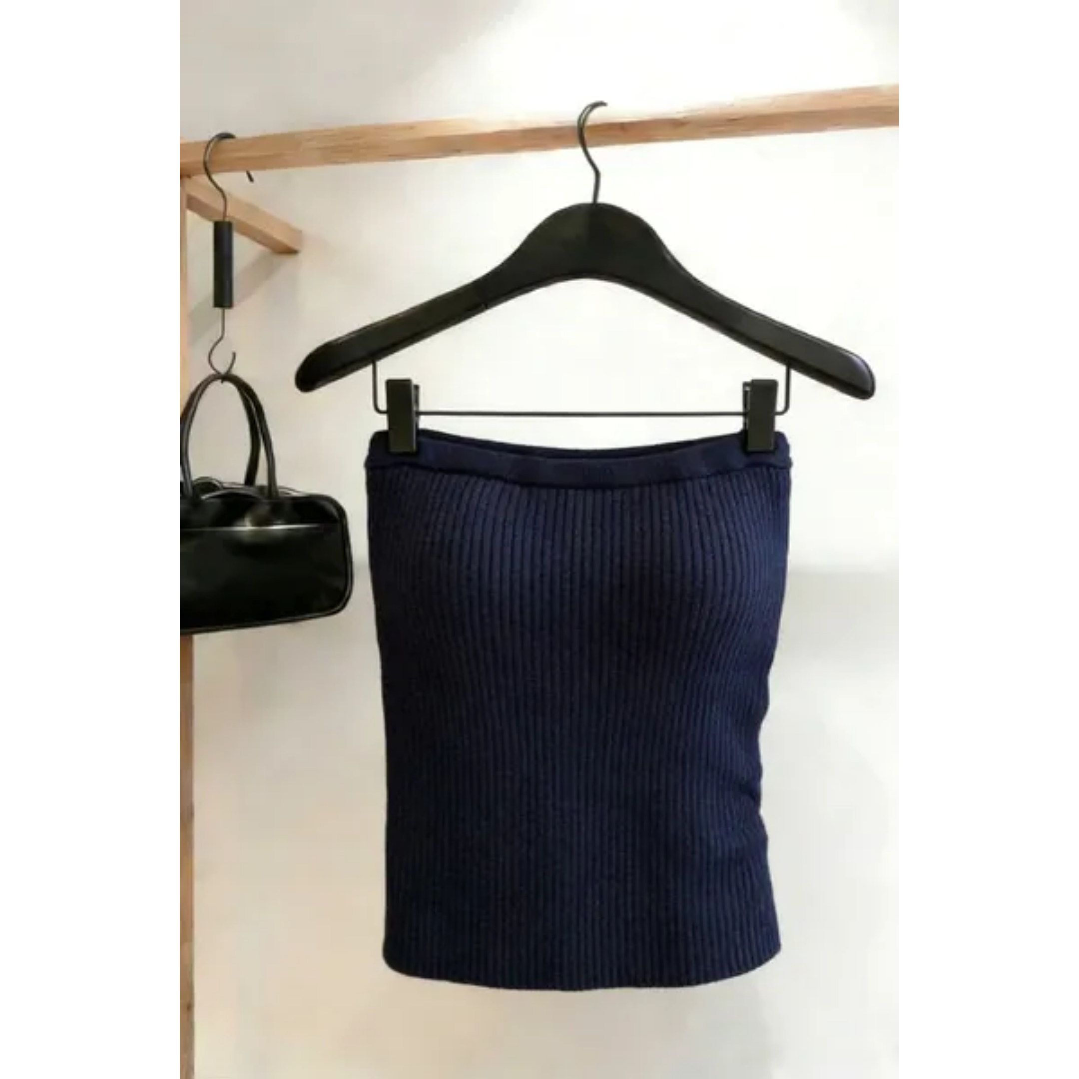 叠穿神器！辣妹抹胸带胸垫背心女春季外穿遮副乳内搭打底裹胸上衣