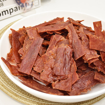 靖江猪肉脯边角料肉干手撕原味猪肉干自然片散装边角料零食肉铺干