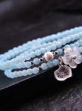 天然水晶新疆饰品多圈手串