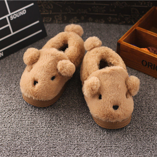 Pantoufles enfants en autre pour hiver - semelle autre - Ref 1015446 Image 4