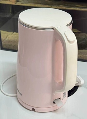 SUPOR/苏泊尔 SW-15S03A烧水壶304不锈钢双层防烫1.5L家用1500W