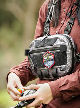 【PSIGEAR官方店】RF-1多功能胸包 V2 PS06050ABKC DCF面料