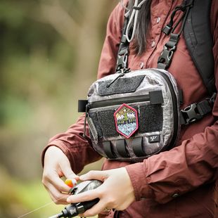 【PSIGEAR官方店】RF-1多功能胸包 V2 PS06050ABKC DCF面料