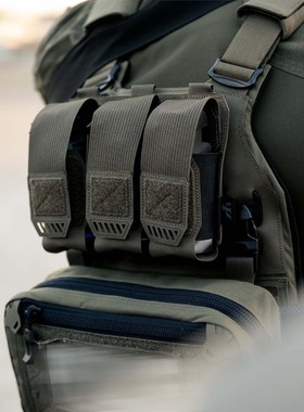 【PSIGEAR官方店】MPCS 背部三联工具包 PM10420 背心配件 灰标
