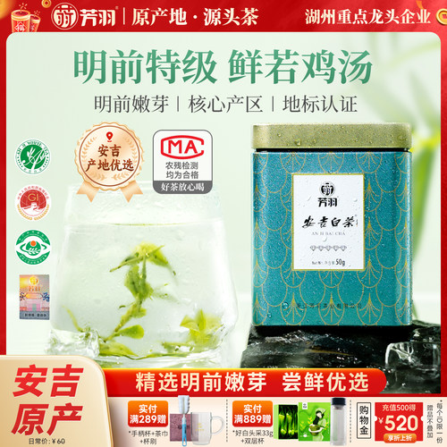 芳羽明前特级安吉白茶