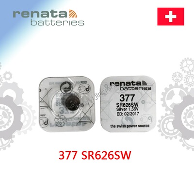 377手表电池renata瑞士进口