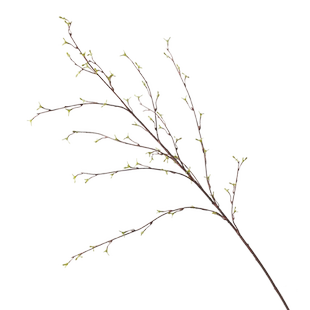 春芽嫩树枝仿真绿植装饰摆件客厅室内落地假花长枝大号高插花植物
