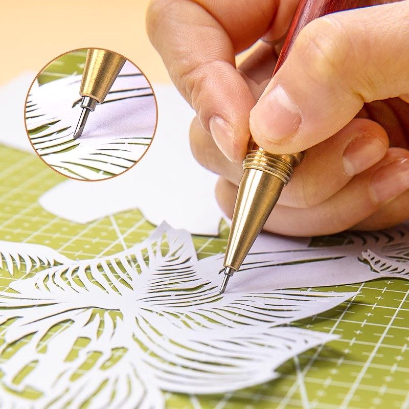 手工橡皮章雕刻套装材料包新手入门手工diy雕刻刀手账笔刀笔式