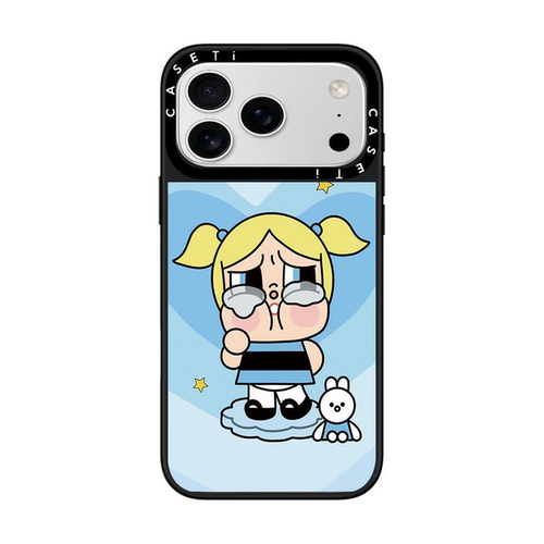 哭娃飞天小女警适用于苹果17promax手机壳/iphone16promax/15pro/14plus/13p/12p套case磁吸手机壳手链