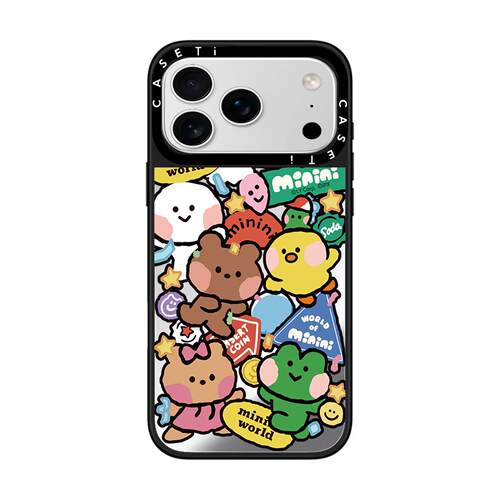 游园会挤不下了小熊适用于苹果17promax手机壳/iphone16promax/15pro/14plus/13p/12p套case磁吸手机壳手链