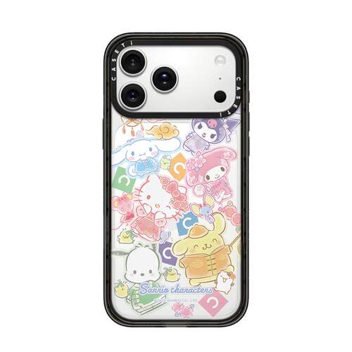 三丽鸥holle凯蒂猫适用于苹果17promax手机壳/iphone16promax/15pro/14plus/13p/12p套case磁吸手机壳手链
