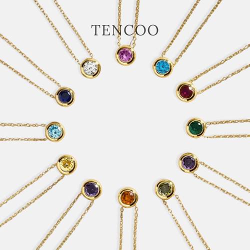 TENCOO12月诞生石项链生日礼物