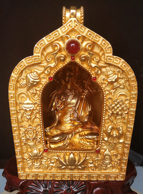 纯铜平安尼泊尔精工嘎乌盒