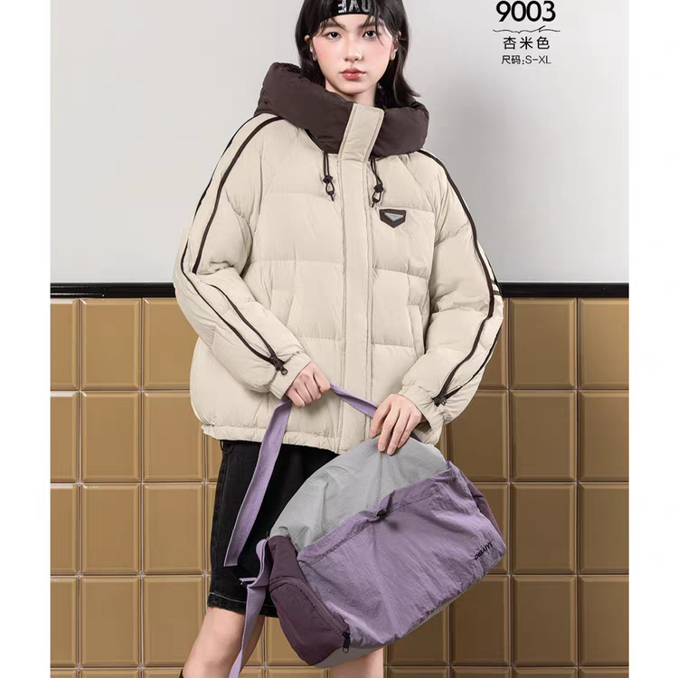 素九洋9003款  新款羽绒服九成品半成品羽绒服翻新定做