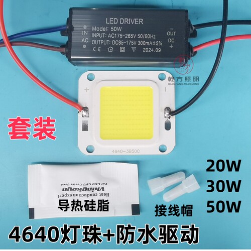 4640LED集成灯珠+驱动庭院灯光源