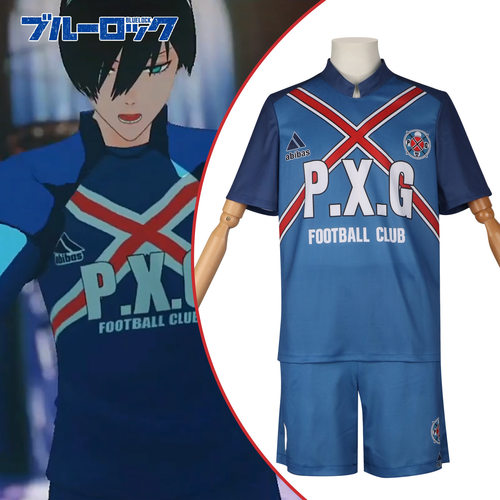 蓝色监狱cos服PXG系师凛蓝色系列运动漫展舞台装扮男女动漫套装