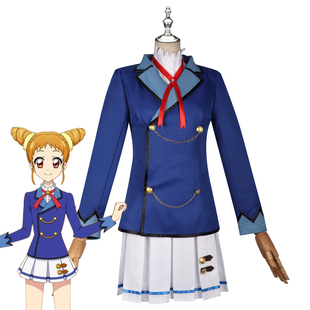偶像活动cos服星光学园女制服星宫莓校服cosplay假发