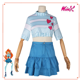 梦之海动漫魔法俏佳人同款cosplay服装女丝黛娜蕾儿cos万圣节服装