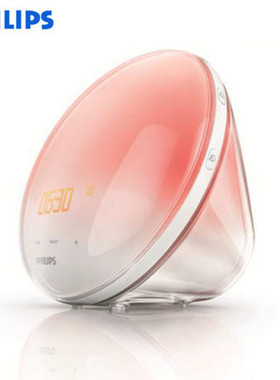 飞利浦PHILIPS3650 床头灯闹钟多功能智能自然唤醒灯