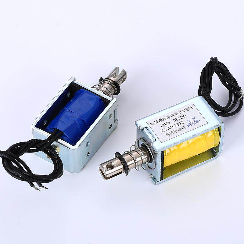 厂家热卖 微型长期通电型框架式推拉式电磁铁zye1-0837z dc12v24v
