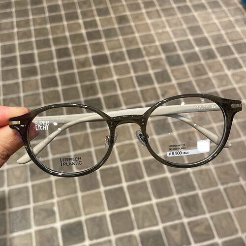有鼻托眼镜框ZOFF送镜片圆形女士