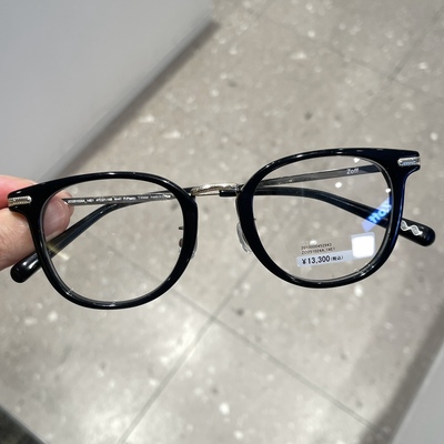 ZOFF复古方框有鼻拖近视眼镜