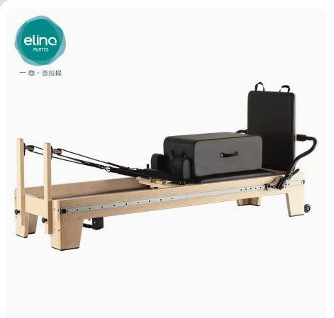 elina一恋普拉提官方大器械cr40白枫木澳洲款全轨道平床中高脚瑜