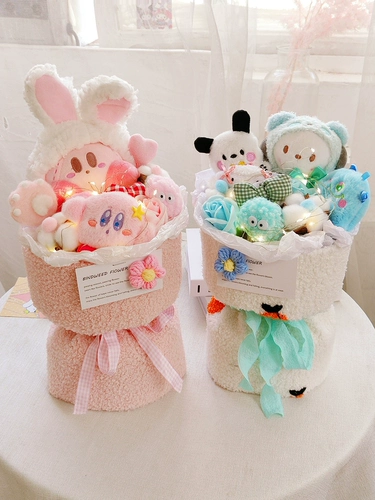 Выпускной подарок букет для девочек день рождения творческий практический кукольный букет 520 Подарок для девочек День детей