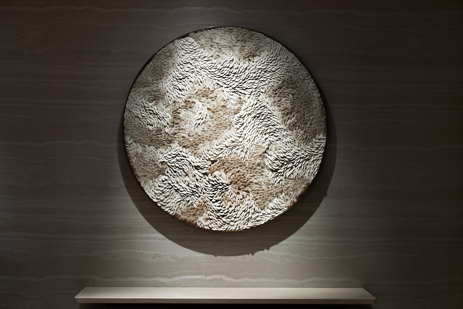 柠檬油画现代轻奢EVA材质拼贴艺术画酒店售楼处样板间别墅挂画
