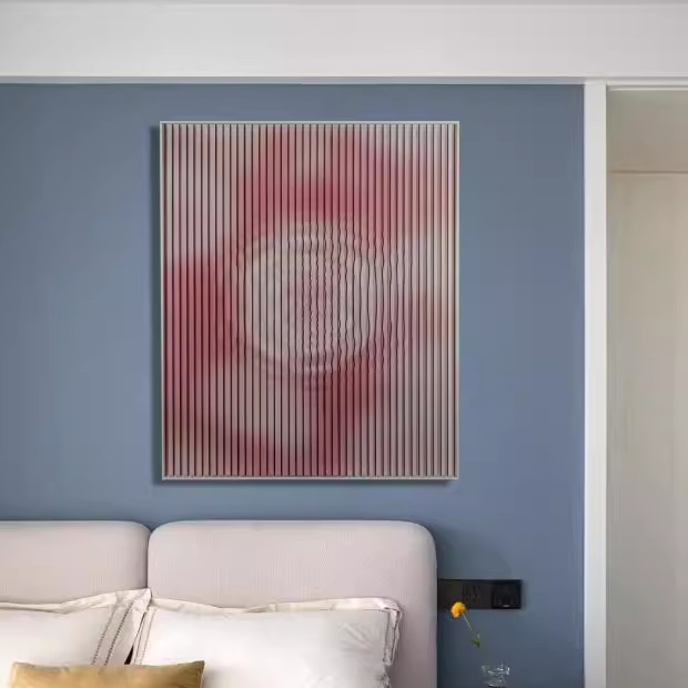 北欧简约亚克力实物3d立体装饰画客厅卧室入玄关别墅样板房定制画图片