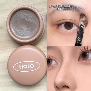正品hojo修容膏盘单色鼻子修容霜阴影棒鼻侧影镰刀刷子初学者哑光