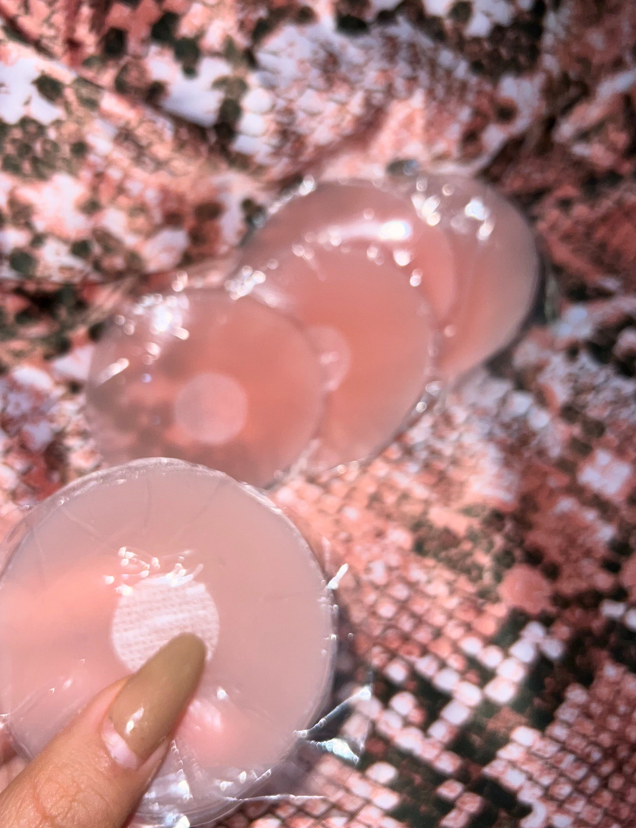 LA PINKY硅胶隐形防凸点无纺布乳贴透气防走光性感乳头贴
