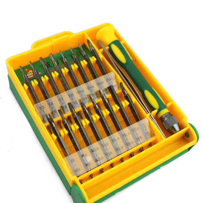 34件套精密电讯螺丝批 多用改锥  威力狮工具 组合螺丝刀套装