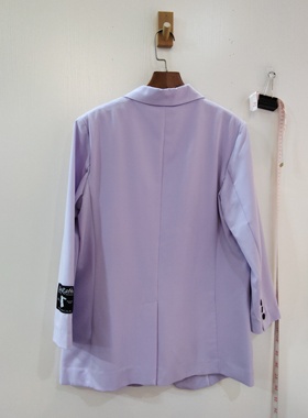 紫色西装宽松外套休闲长袖 咨询库存下单 只有M104胸