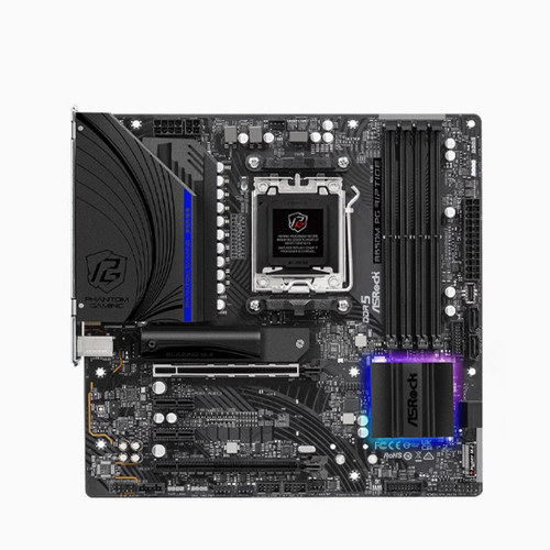 华擎B650M/A620 DDR5台式电脑AMD主板AM5 锐龙7500F散片CPU