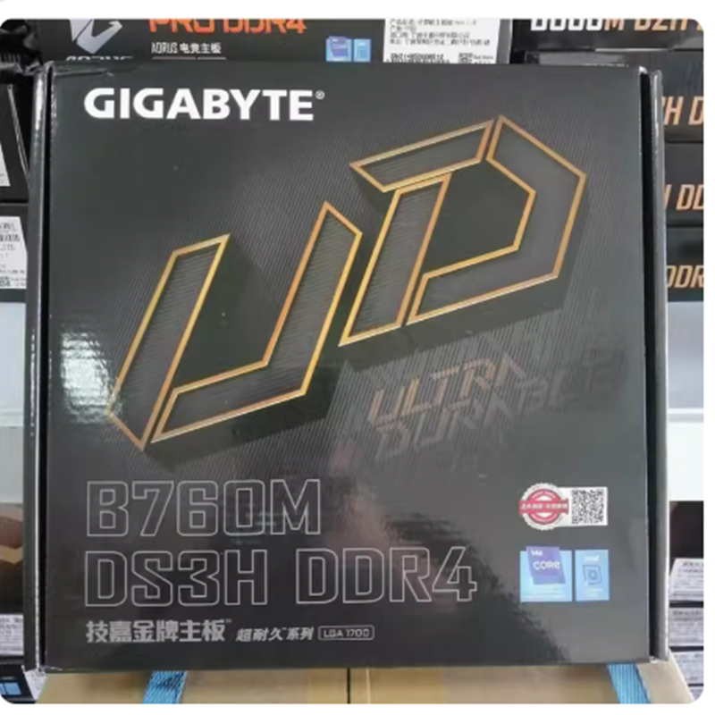 技嘉B760M D2H DS3H AORUS ELITE AX小雕魔鹰DDR4 D5 Z790 UD主板