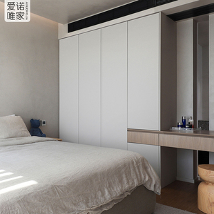 深圳全屋定制衣柜现代简约爱格板可丽芙实木衣帽间整体家具定做