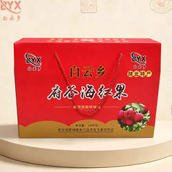 海红果 府谷陕北特产百吃不厌蜜饯礼盒装密饯果干白云乡果普 果脯
