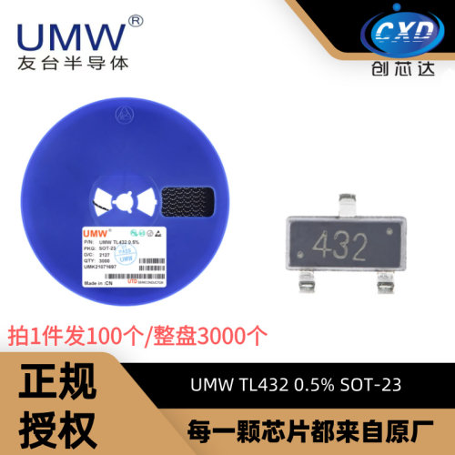 可调精密并联调节器UMWTL432