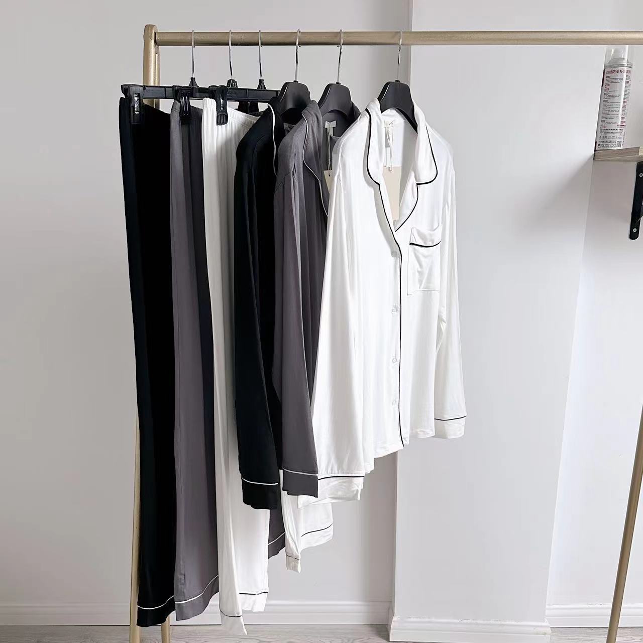 情侣中性弹力百搭家居服