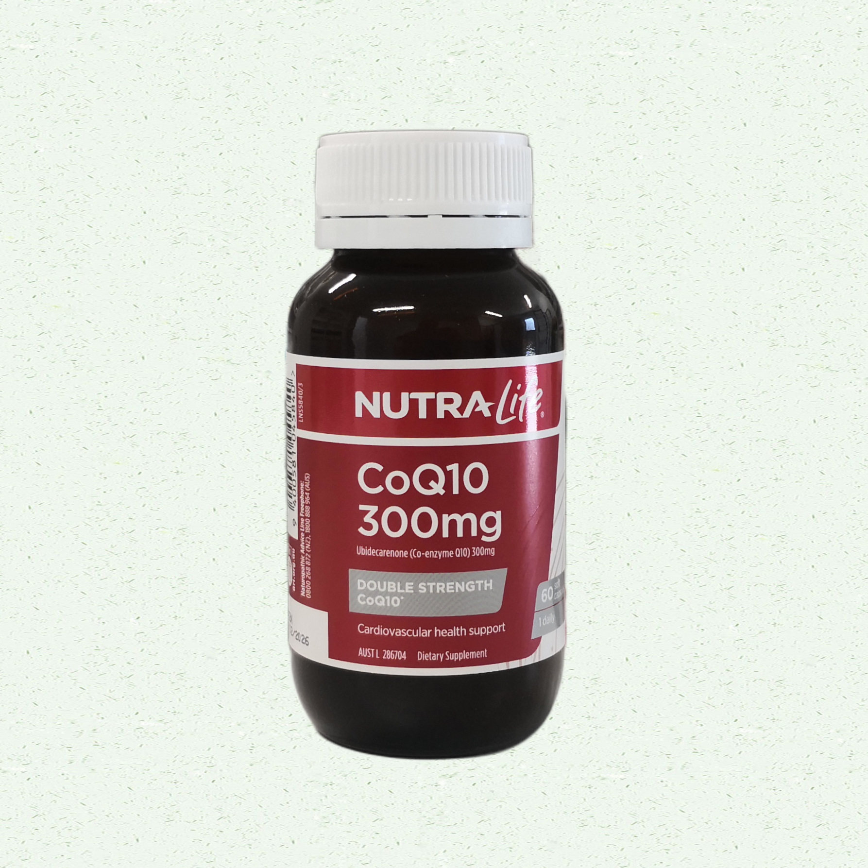 新西兰 Nutralife 纽乐辅酶q10 胶囊中老年 300mg60粒 不走西藏