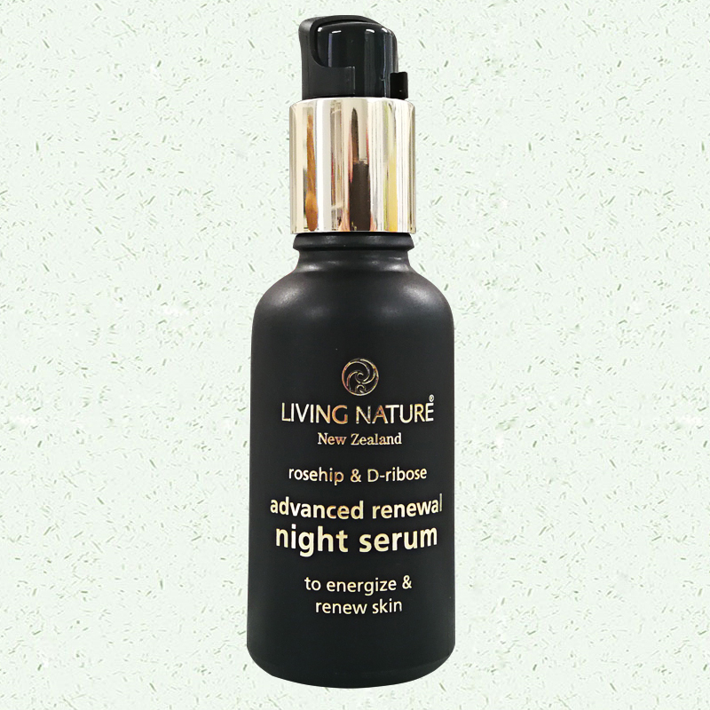 新西兰living nature活天然抗衰老夜用植物精华素 小黑瓶